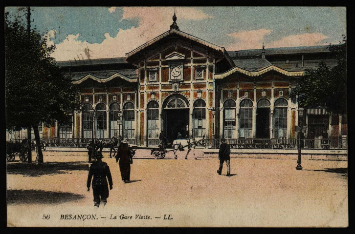 Besançon - Besançon - La Gare Viotte. [image fixe] , Paris : LL., 1910/1920