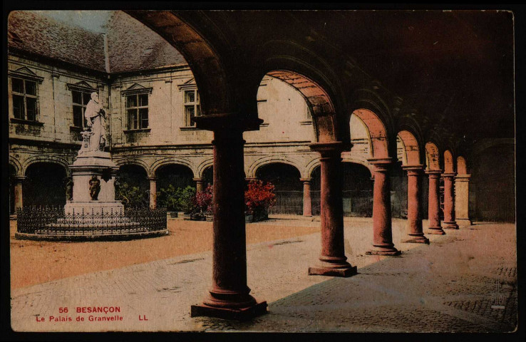 Besançon - Besançon - Le Palais Granvelle LL.b [image fixe] , Paris : Lévy et Neurdein réunis, 44, Rue Letellier, Paris, 1904/1910