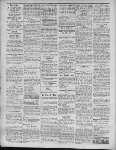 03/07/1921 - La Dépêche républicaine de Franche-Comté [Texte imprimé]