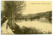 Besançon-les-Bains. - Le Doubs à Port-Douvot [image fixe] , 1904/1930