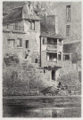 Maison sur l'ancien quai de Battant [estampe] / [signé] Gaston Coindre, 1897 , 1933