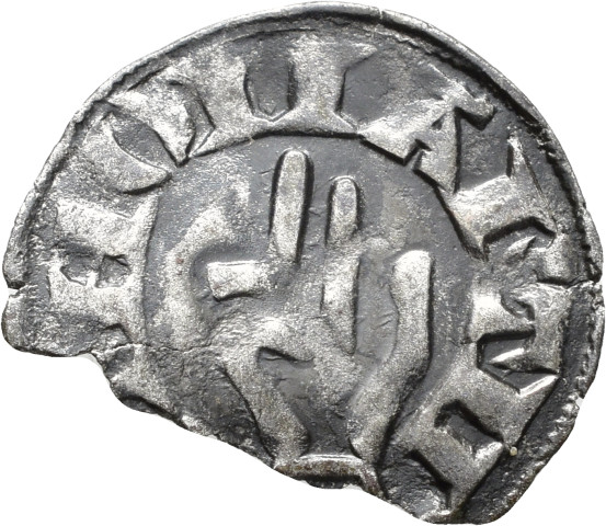 874.1.33 - pièce de monnaie ; denier estevenant