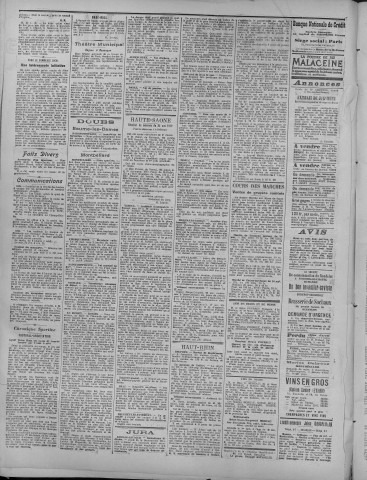 02/06/1919 - La Dépêche républicaine de Franche-Comté [Texte imprimé]