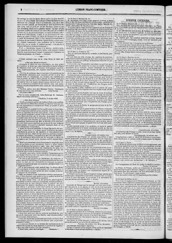 16/10/1869 - L'Union franc-comtoise [Texte imprimé]