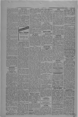 14/03/1944 - Le petit comtois [Texte imprimé] : journal républicain démocratique quotidien