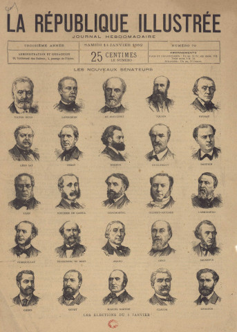 Les nouveaux sénateurs [image fixe] , Paris:, 1882