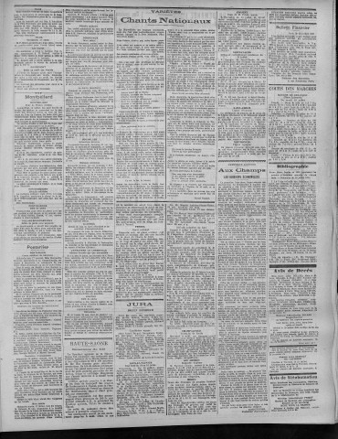 20/07/1921 - La Dépêche républicaine de Franche-Comté [Texte imprimé]