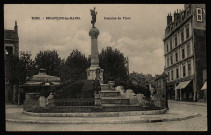Besançon - Besançon-les-Bains - Fontaine de Flore. [image fixe] , Strasbourg : Cartes " La Cigogne ", 37 rue de la Course, Strasbourg, 1930/1933