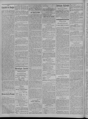 18/01/1911 - La Dépêche républicaine de Franche-Comté [Texte imprimé]