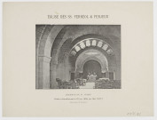 Eglise des SS. Ferréol et Ferjeux [image fixe] : intérieur de la crypte, bénite solennellement le 27 juin 1895, par Mgr Petit, archevêque de Besançon , 1900/1950