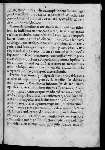 Pro capitulo ecclesiae metropolitanae Bisuntinae contra censuras Alexandri VII