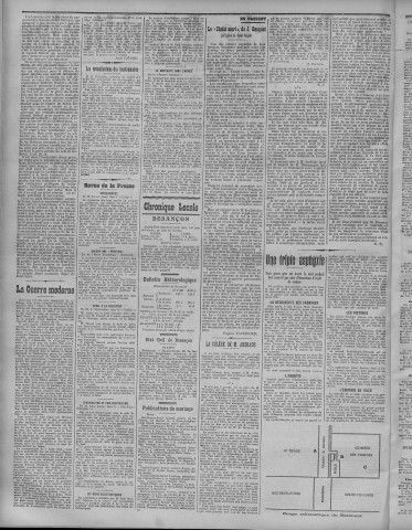 10/04/1909 - La Dépêche républicaine de Franche-Comté [Texte imprimé]