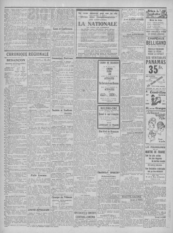 11/06/1929 - Le petit comtois [Texte imprimé] : journal républicain démocratique quotidien
