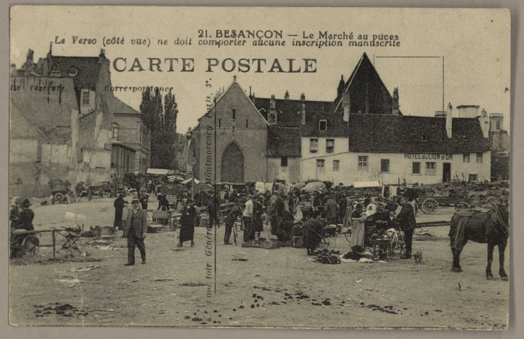 Besançon - Le Marché aux puces [image fixe] , Paris : Comptoir Général, 1904/1925