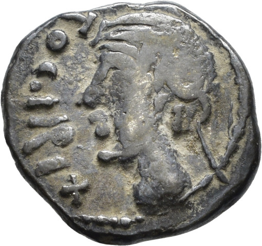 A.X52LAV.10 - pièce de monnaie ; quinaire