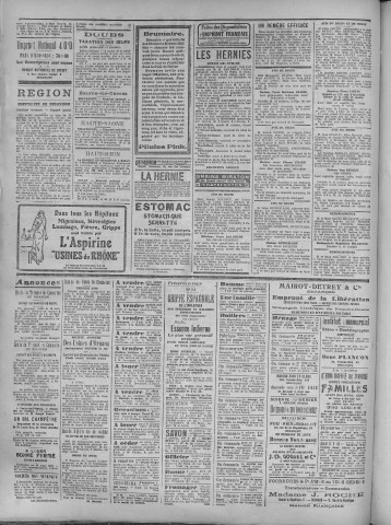 20/10/1918 - La Dépêche républicaine de Franche-Comté [Texte imprimé]