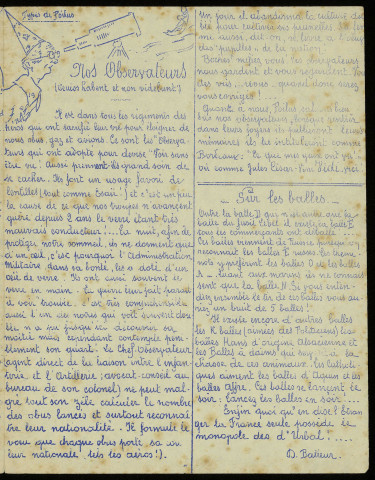 Le Sourire de l'Escouade [Texte imprimé] : Organe de la 1ère compagnie du 19e régiment d'infanterie S.P. 83