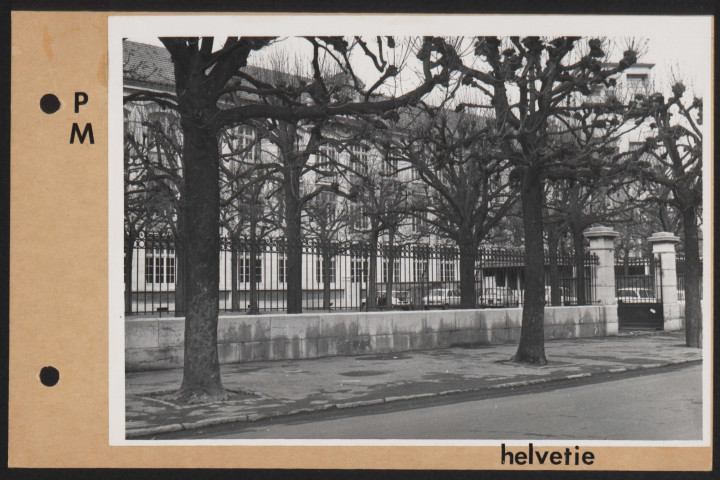 Quartier des Chaprais - Ecole d'HelvétieM. Tupin