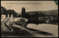 Besançon - Le Doubs. Pont de la République. (Ancien Pont St-Pierre) [image fixe] , 1904/1908