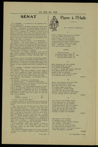 Le Son du cor [Texte imprimé] : organe officiel des chasseurs à pied ["puis" Bulletin de l'Association les Chasseurs de Driant et anciens du 59e]