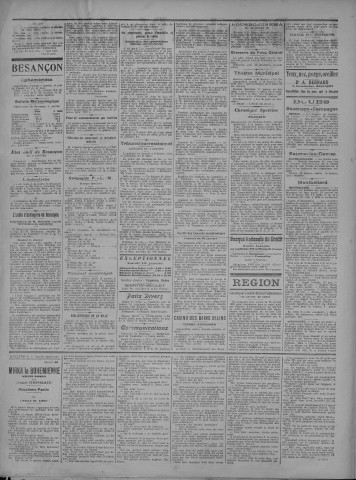 10/01/1920 - La Dépêche républicaine de Franche-Comté [Texte imprimé]