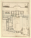Hôtel d'Evreux [image fixe] : plans au rez-de-chaussée , A Paris : chez Joubert, rue Dauphine, 1750/1799