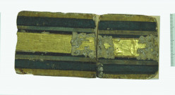 cartonnage inscrit : fragment médian de colonne hiéroglyphique