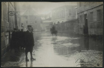 MAUVILLIER, Emile. Besançon. Inondations janvier 1910, rue d'Alsace