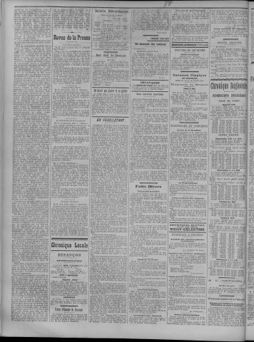 08/06/1911 - La Dépêche républicaine de Franche-Comté [Texte imprimé]