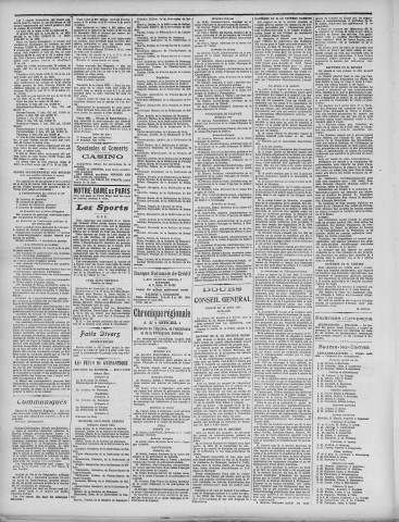 22/08/1924 - La Dépêche républicaine de Franche-Comté [Texte imprimé]
