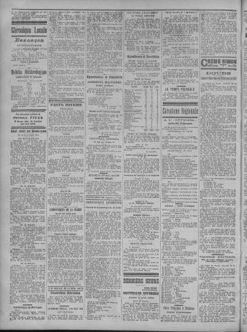 26/07/1914 - La Dépêche républicaine de Franche-Comté [Texte imprimé]
