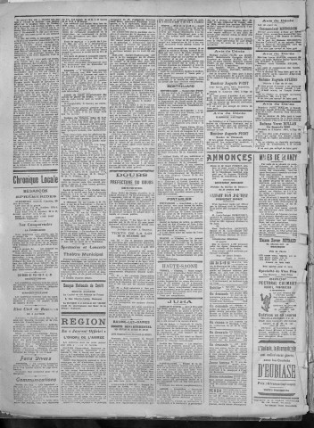 04/01/1918 - La Dépêche républicaine de Franche-Comté [Texte imprimé]