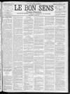 11/02/1894 - Organe du progrès agricole, économique et industriel, paraissant le dimanche [Texte imprimé] / . I