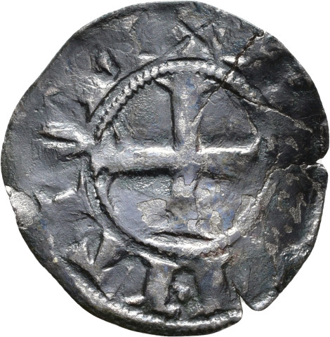 874.1.17 - pièce de monnaie ; denier estevenant