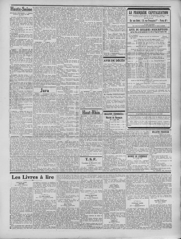 02/08/1933 - La Dépêche républicaine de Franche-Comté [Texte imprimé]
