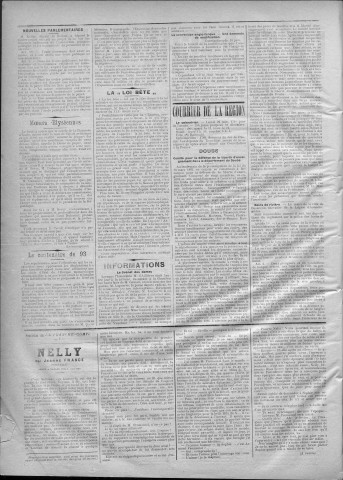 20/06/1887 - La Franche-Comté : journal politique de la région de l'Est