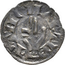 874.1.36 - pièce de monnaie ; denier estevenant