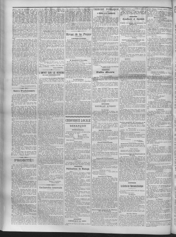 25/05/1908 - La Dépêche républicaine de Franche-Comté [Texte imprimé]