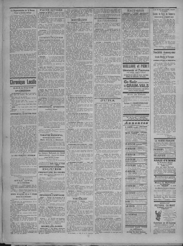 15/11/1916 - La Dépêche républicaine de Franche-Comté [Texte imprimé]