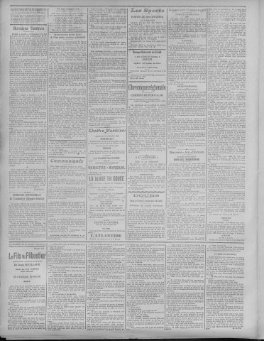 22/11/1922 - La Dépêche républicaine de Franche-Comté [Texte imprimé]