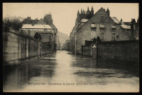Besançon - Inondations de Janvier 1910 - Rue Charles- Nodier. [image fixe] , 1904/1910