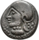 857.62.1 - pièce de monnaie ; quinaire