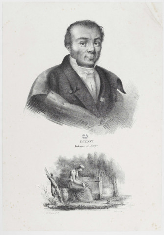 Briot [image fixe] : Professeur de médecine / F. Gigoux, fecit ; lith. de Engelmann , 1834