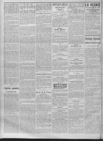 10/08/1908 - La Dépêche républicaine de Franche-Comté [Texte imprimé]