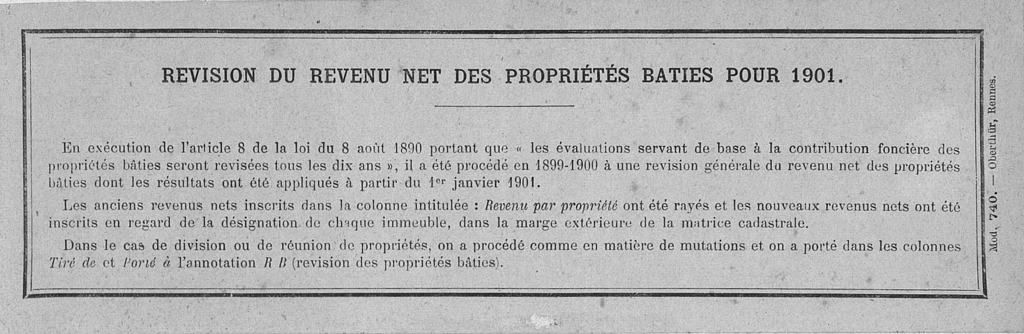 Cadastre de la commune de Besançon : propriétés bâties - 1882 Matrice des sections de la division 2 (Banlieue) - f° 161-1360