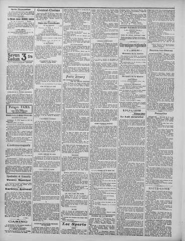 22/03/1924 - La Dépêche républicaine de Franche-Comté [Texte imprimé]