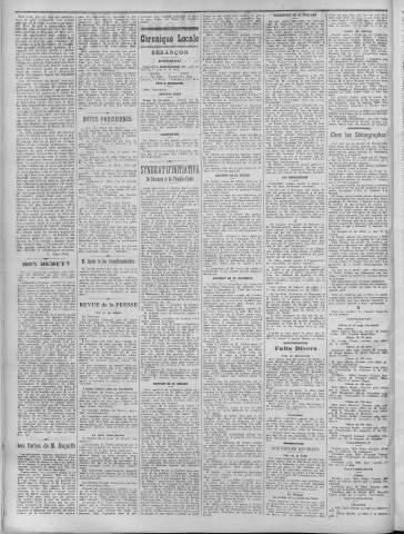 22/07/1912 - La Dépêche républicaine de Franche-Comté [Texte imprimé]