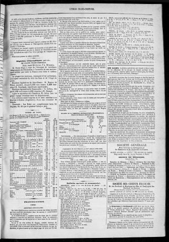 28/02/1881 - L'Union franc-comtoise [Texte imprimé]