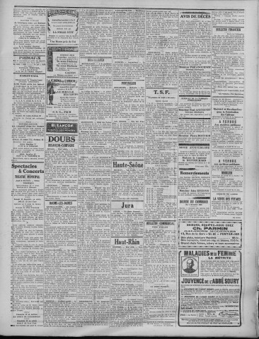 08/12/1932 - La Dépêche républicaine de Franche-Comté [Texte imprimé]