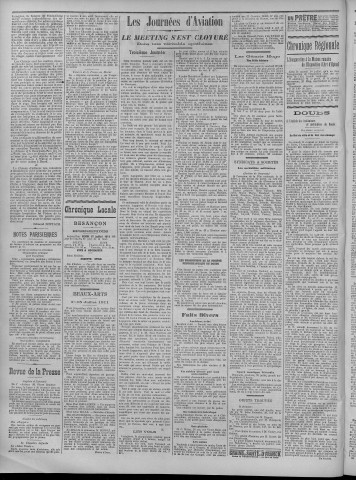 17/07/1911 - La Dépêche républicaine de Franche-Comté [Texte imprimé]